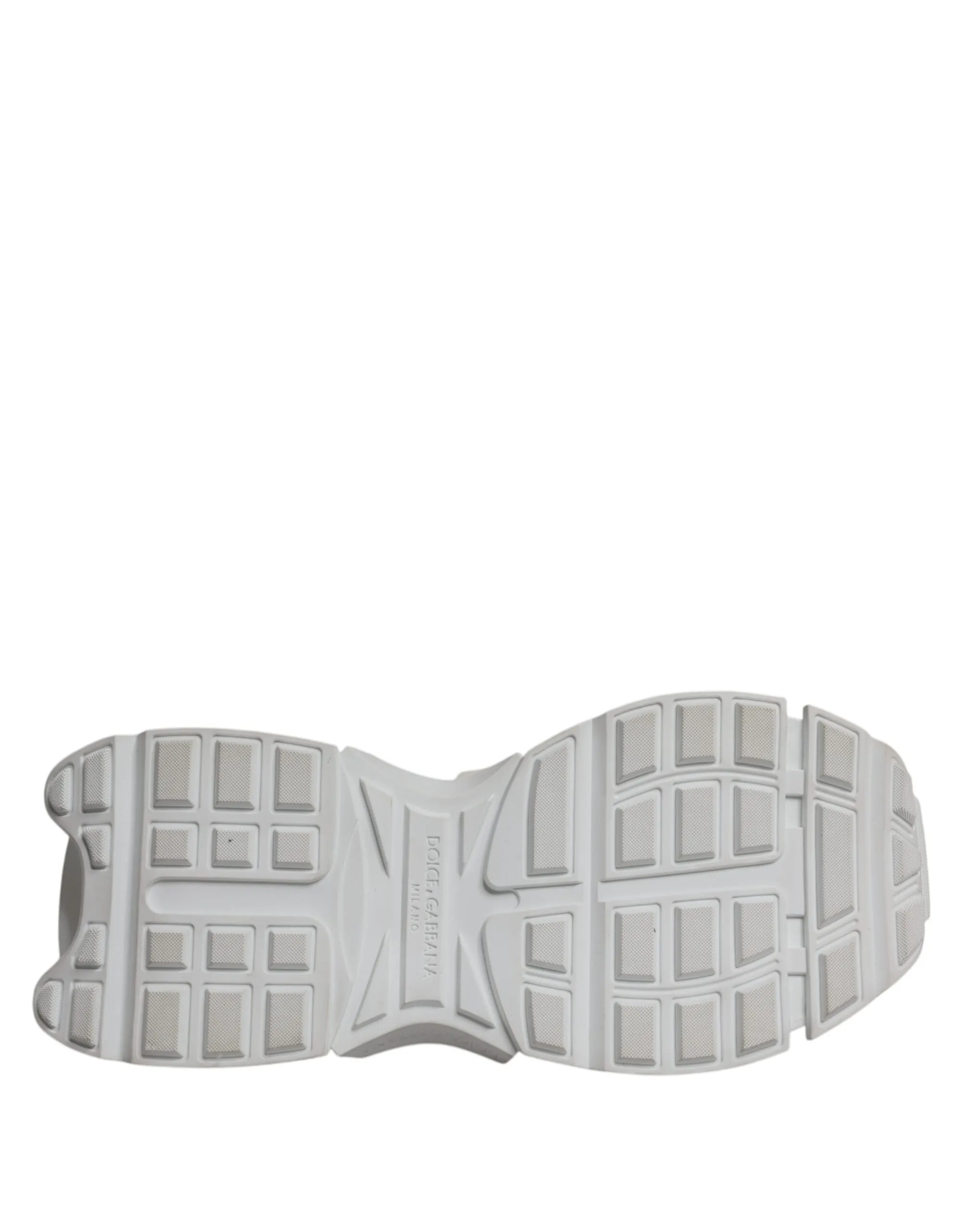 White Nylon Low Top Space Sneakers Shoes