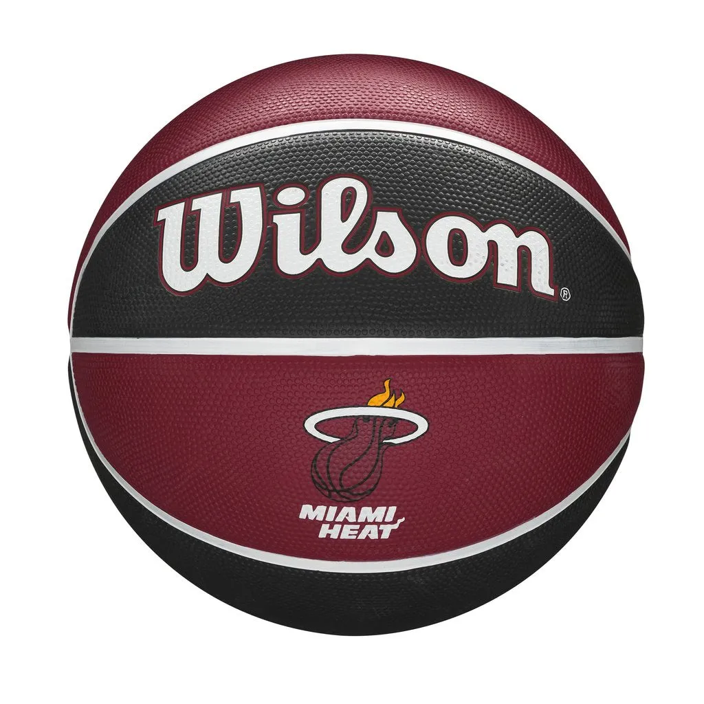 WILSON NBA TEAM TRIBUTE BASKETBALL MIAMI HEAT