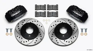 Wilwood DPHA Front Caliper & Rotor Kit Drilled Honda / Acura w/ 262mm OE Rotor | 140-12996-D