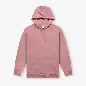 Winter Script '23 Oversized Hoodie - Washed Pink Foam
