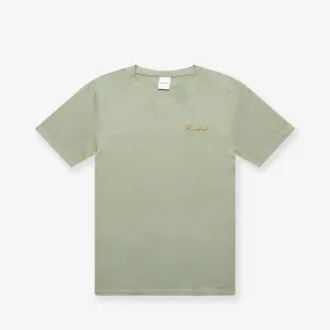Winter Script '23 Oversized Tee - Pistachio