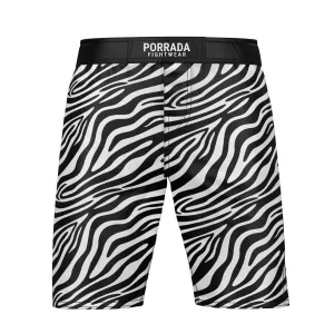 ZEBRA FIGHT SHORTS