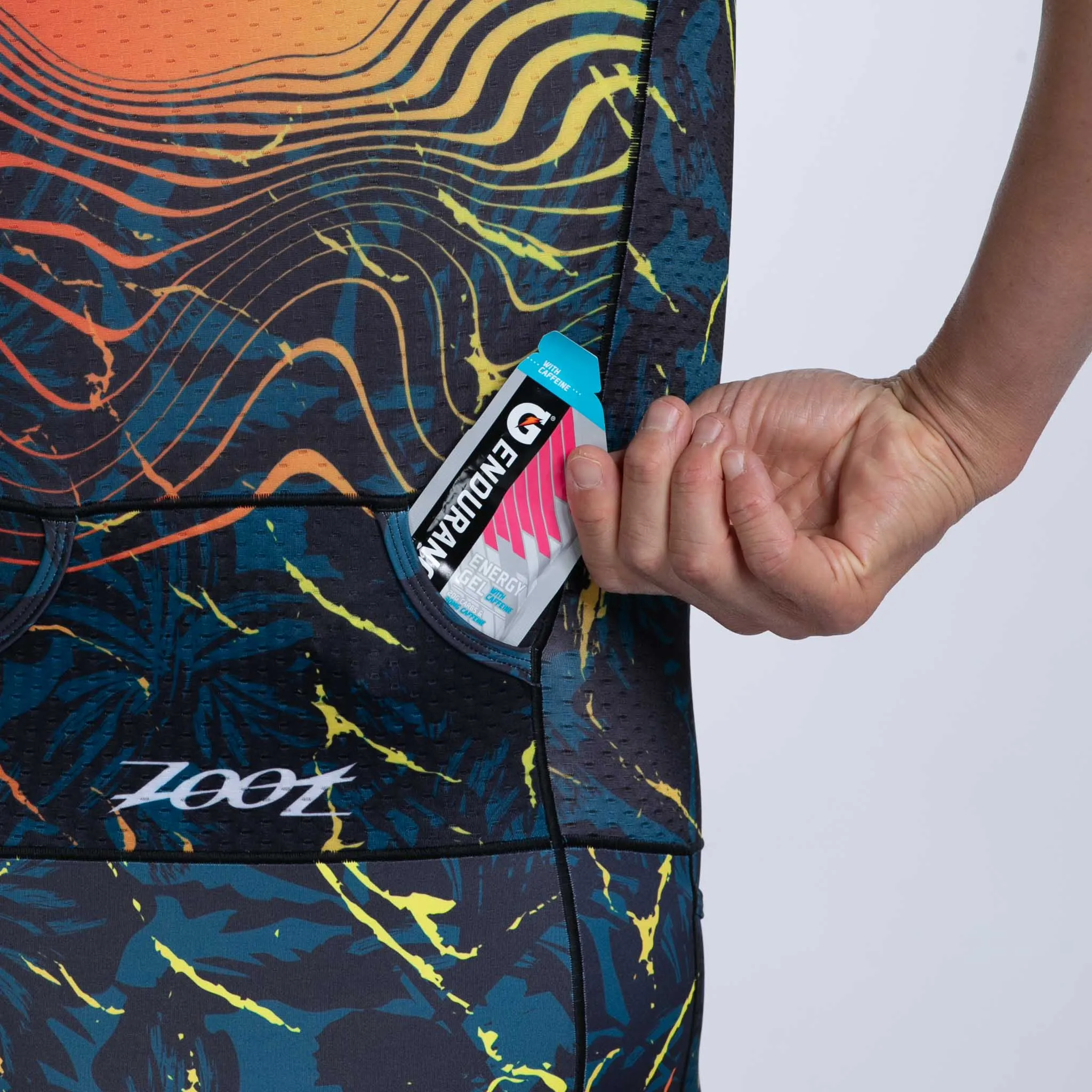 ZOOT Men's Ltd Tri Aero Full Zip Racesuit - KOA