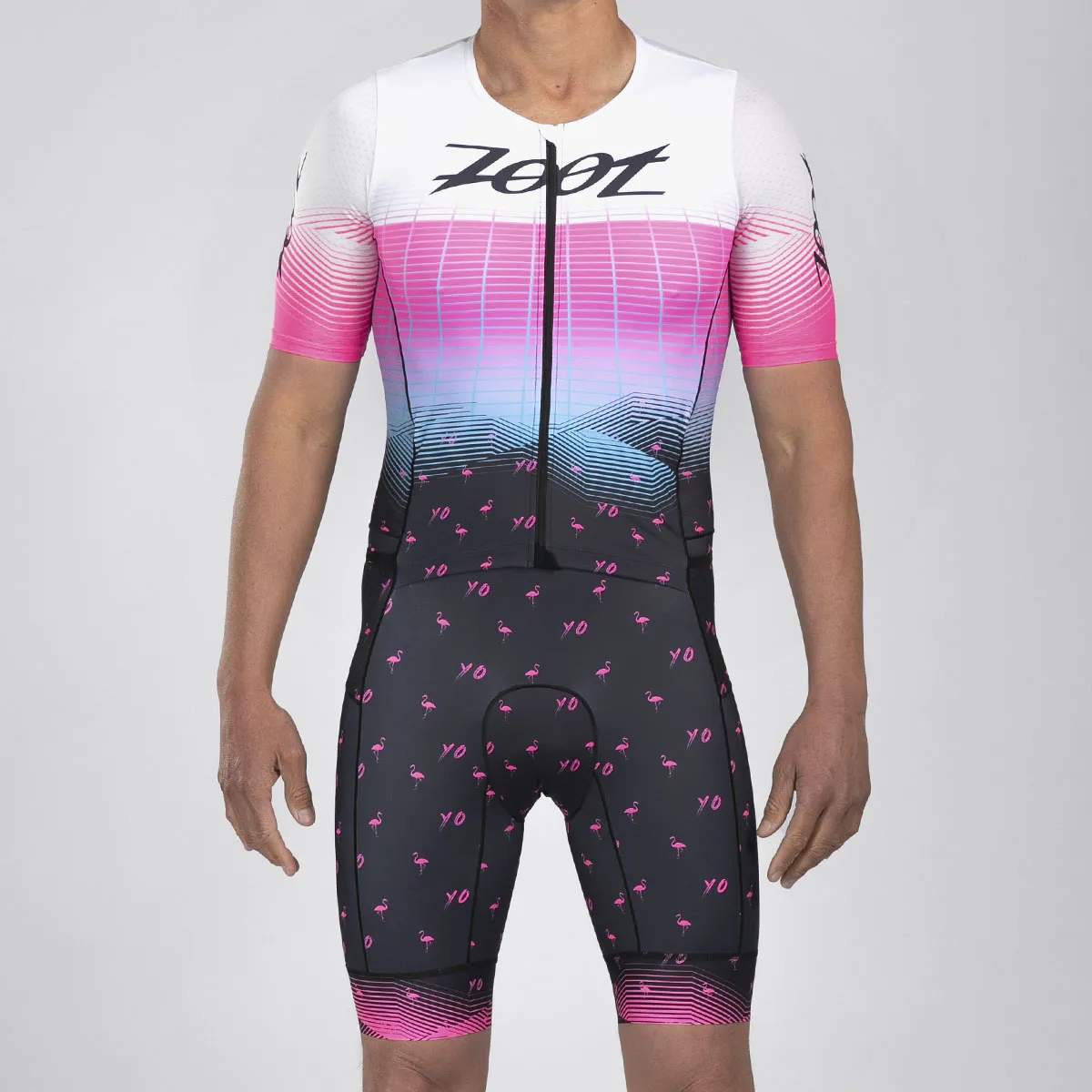 ZOOT Men's Ltd Tri Aero Full Zip Racesuit - Vice