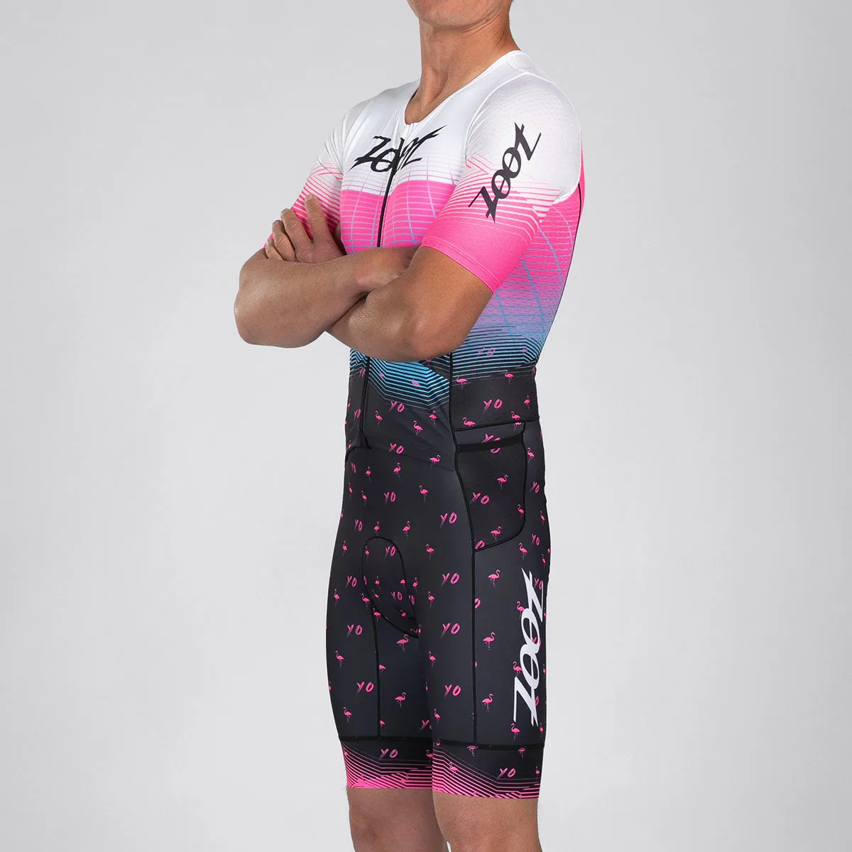 ZOOT Men's Ltd Tri Aero Full Zip Racesuit - Vice