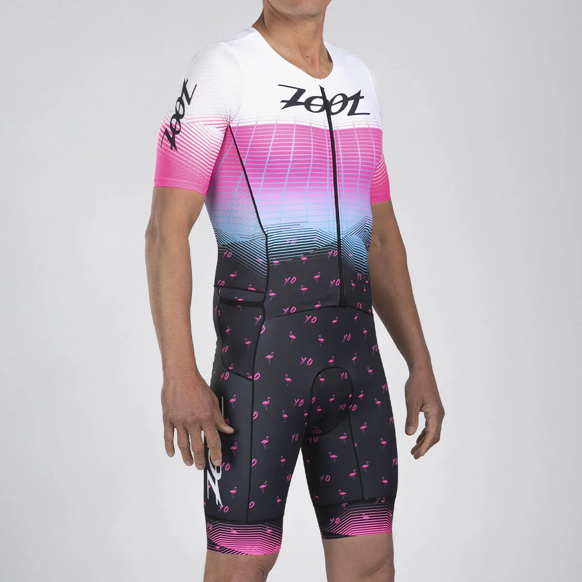 ZOOT Men's Ltd Tri Aero Full Zip Racesuit - Vice